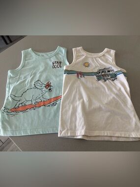 Toddler boy summer tanks